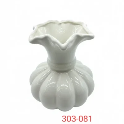 Milk glass flower