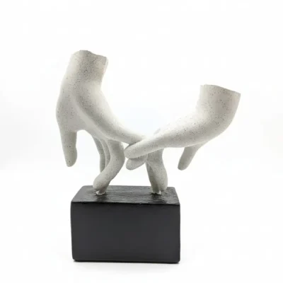 Offering speckled hand