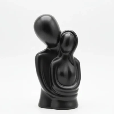 Black inner beauty vase