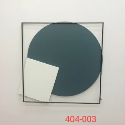 Abstract geometric mural