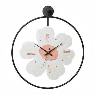 Flower Shaped Wall clock