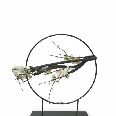 Floral Circle Sculpture