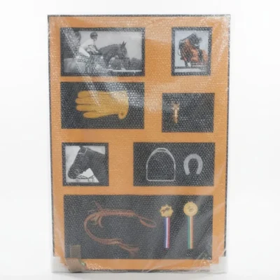 Wooden wall collage board